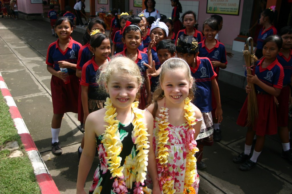 Abbey and Jasmine at SD1 Abiantuwung