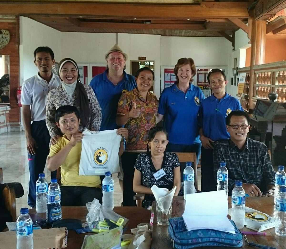 Workshop for coordinators, Keraton Beach Hotel, Jimbaran. Jan 2015